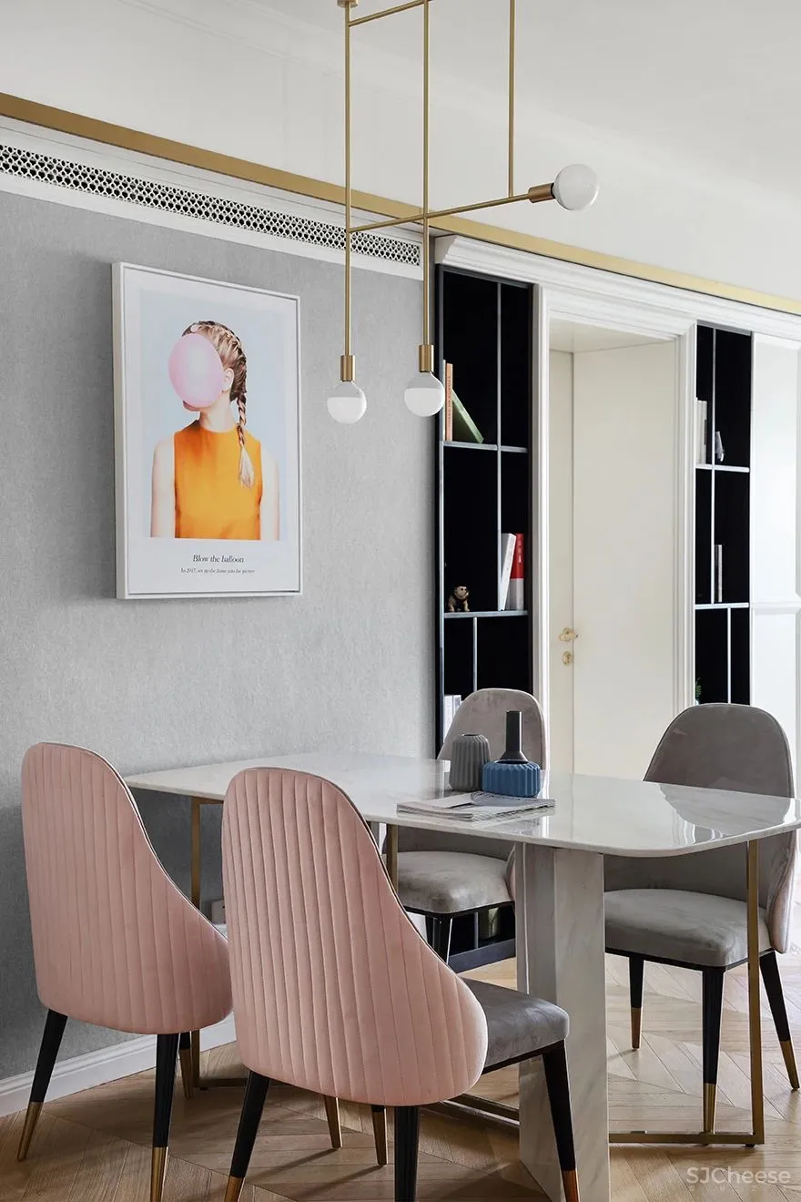 125㎡五口人同住竟然零杂物，家里美得像度假宫殿！