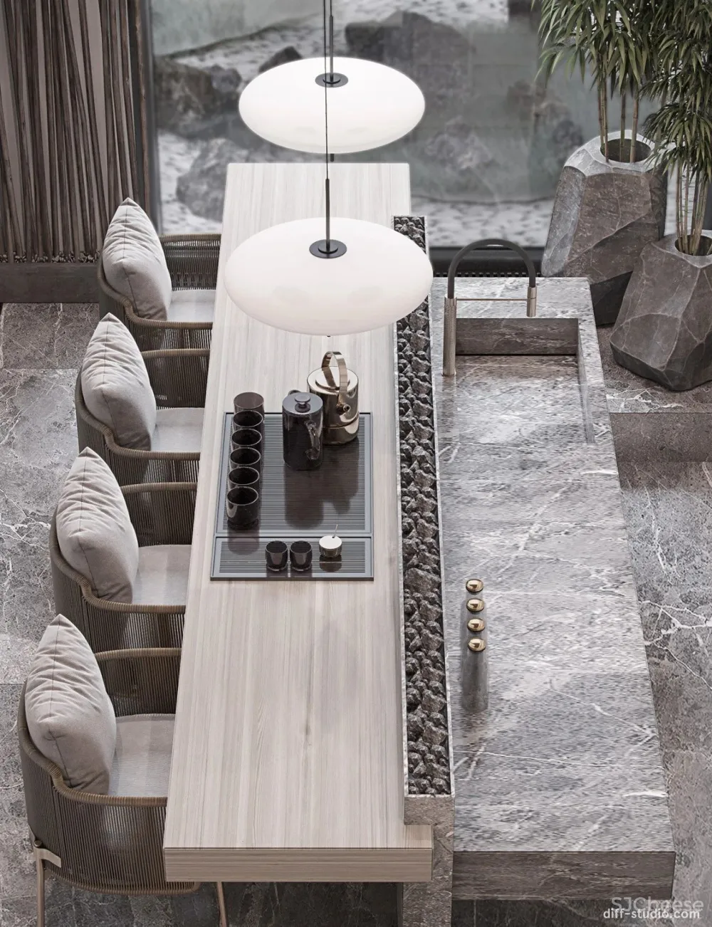 Diff新作 北京轻奢私宅,质感满分!