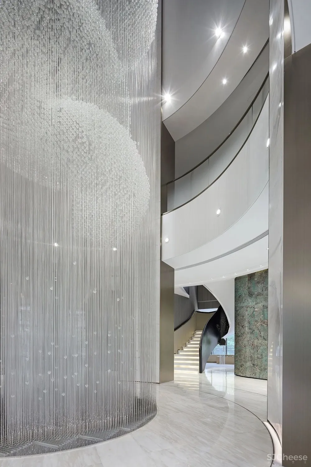 意巢设计丨长沙万科大家品牌生活馆:诗意沁然,与自然呼应共生