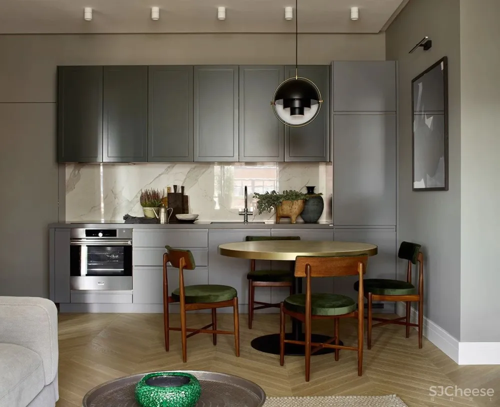 88㎡ 高级灰设计,营造轻奢之美!