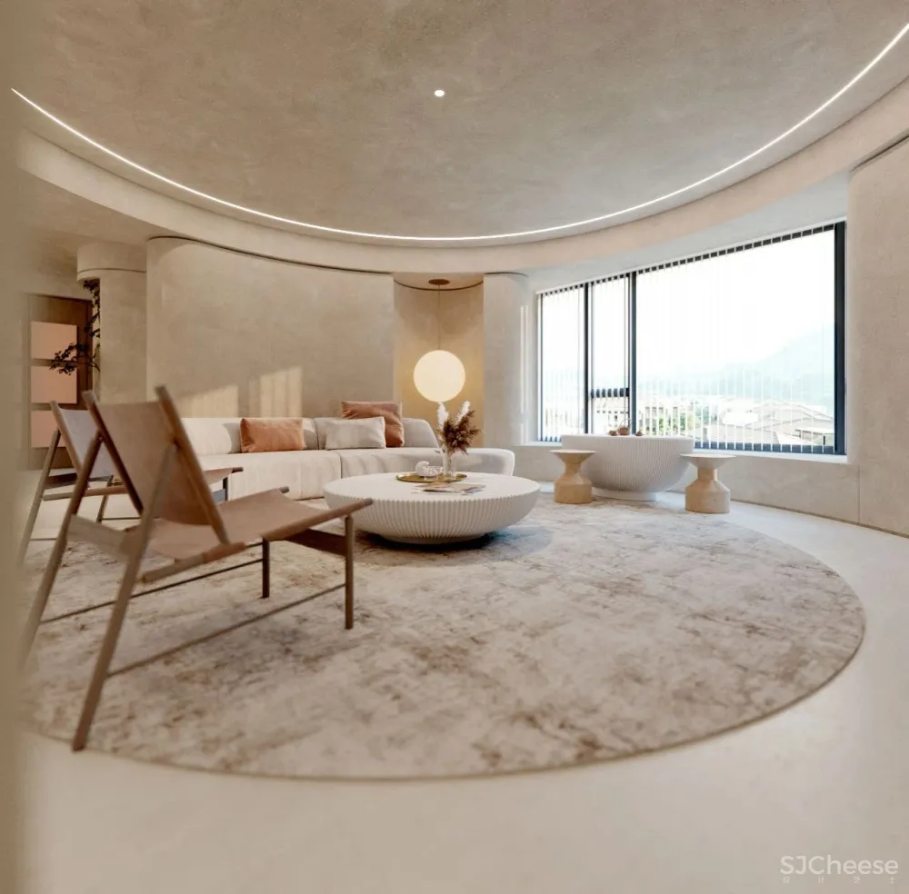 现代设计美学撞上侘寂风,演绎自然的设计美学!