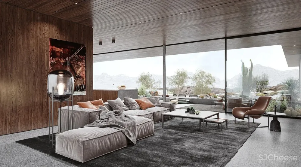 100个·轻奢系客厅设计