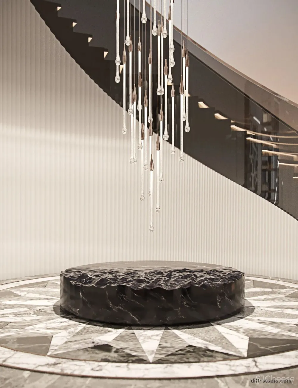 Diff新作 北京轻奢私宅,质感满分!