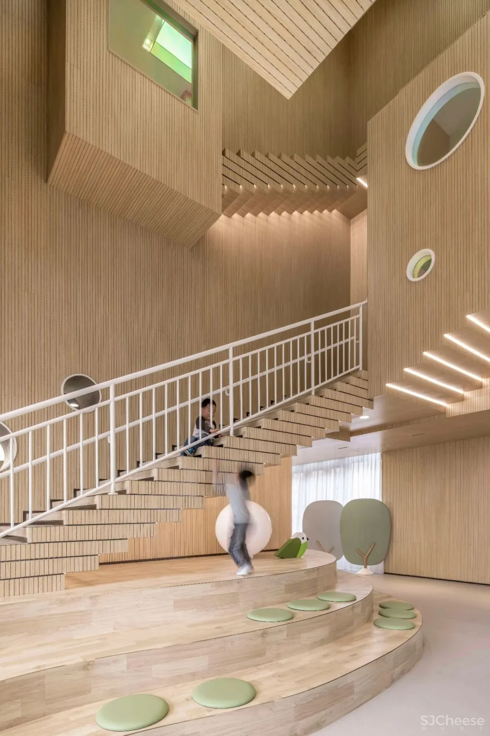 谁说幼儿园的设计千篇一律!看看这个与众不同的案例吧!