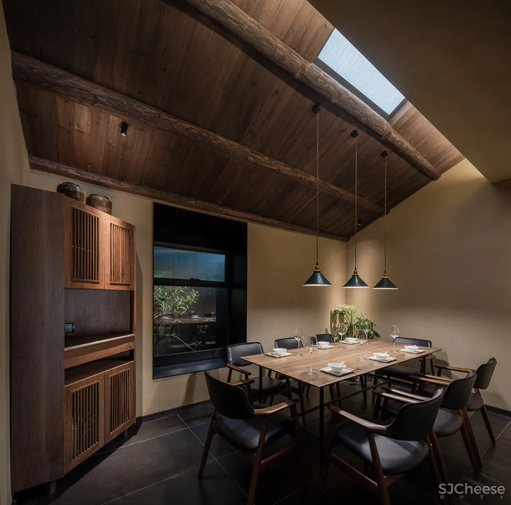 这样的餐厅设计,太有格调了!