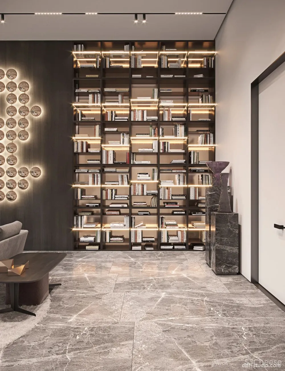 Diff新作 北京轻奢私宅,质感满分!