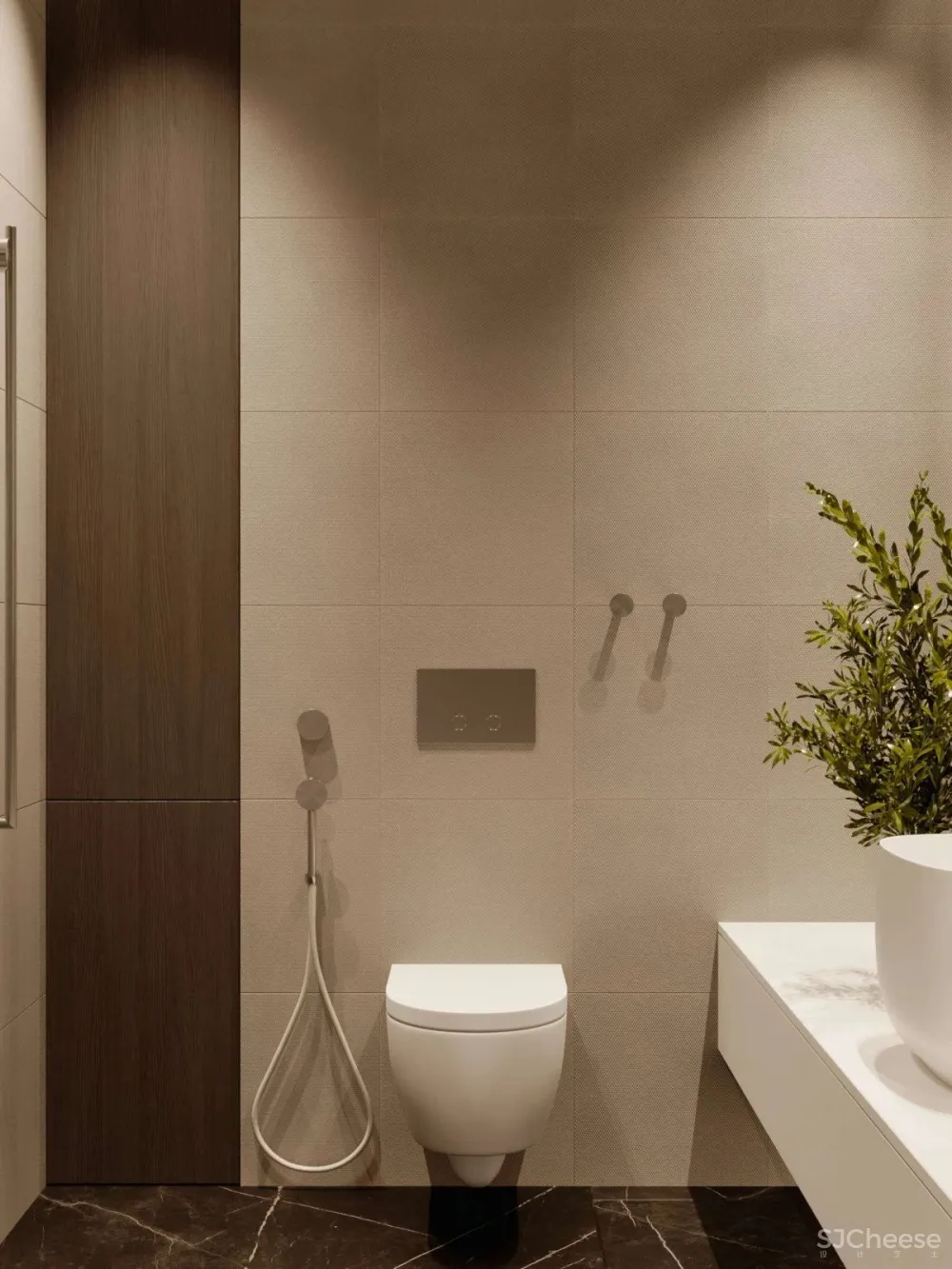 撞色高级灰私宅,彰显极简生活的至高美学!