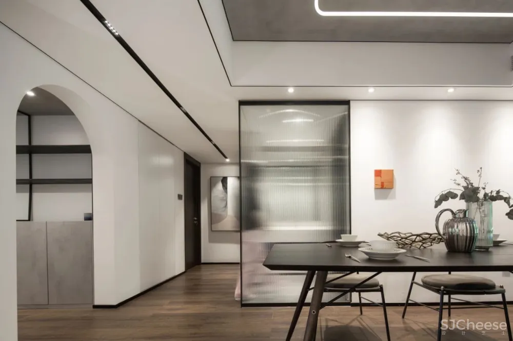 200㎡住宅 流动的光线 赋予生活诗意