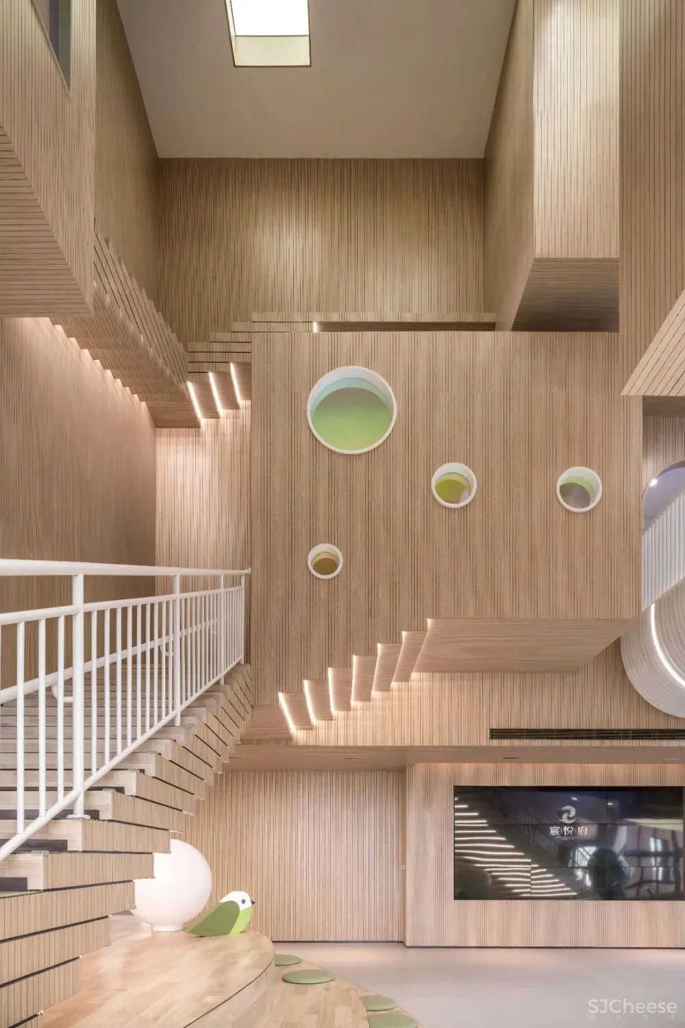 谁说幼儿园的设计千篇一律!看看这个与众不同的案例吧!