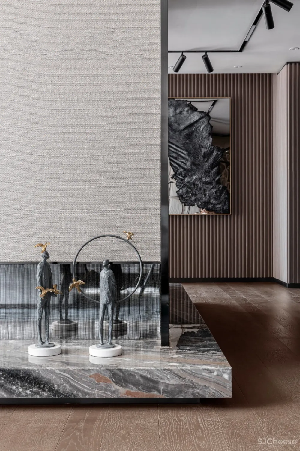 艺居设计 - 400平别墅样板房《简于形,奢于心》