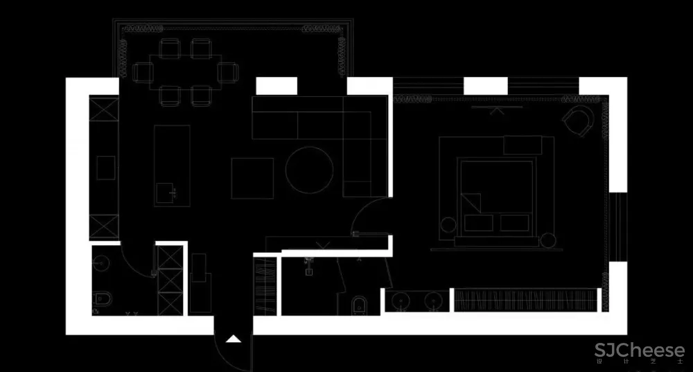 “逆天”隐藏式设计,让收纳隐于无形!