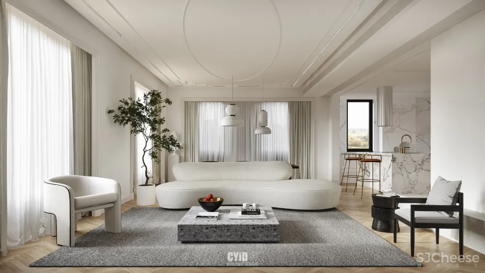 现代法式大宅,一场关于浪漫的华尔兹