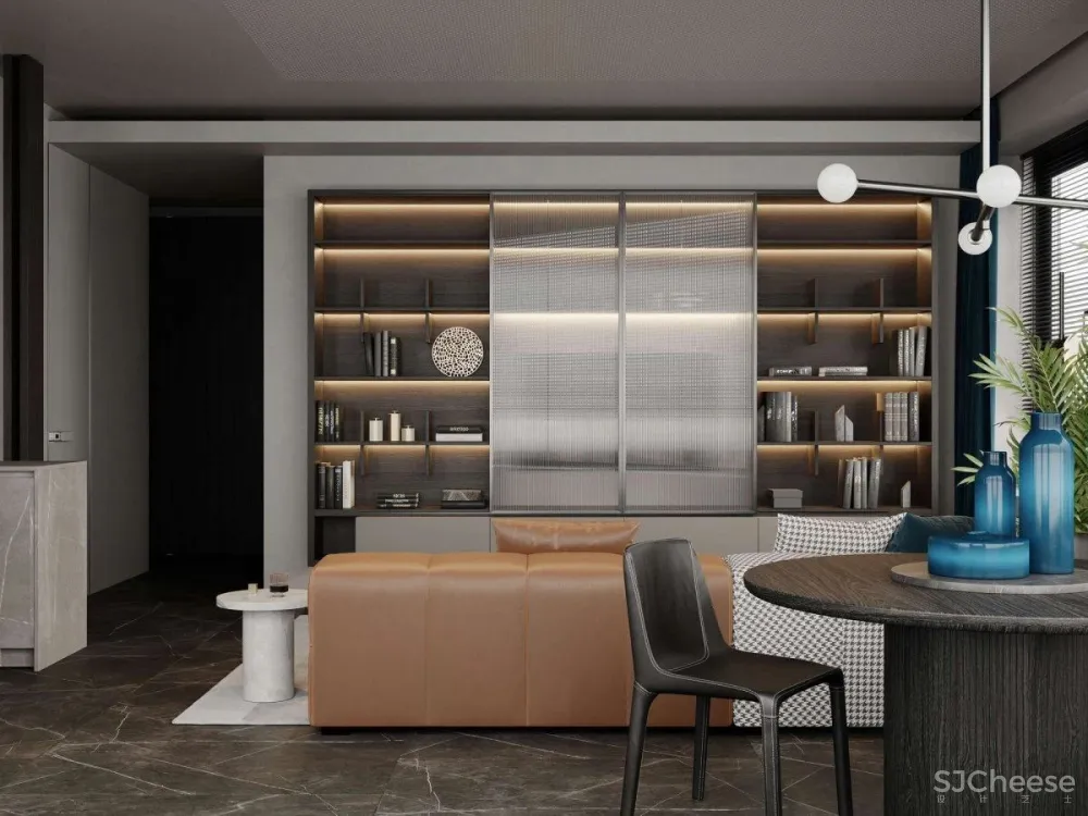 撞色高级灰私宅,彰显极简生活的至高美学!