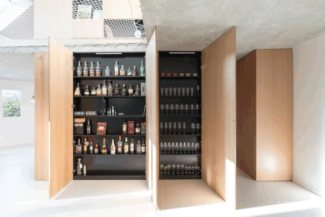 老宅改造, 集成木柜做收纳实用又美观