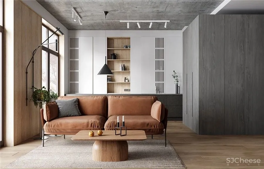 70㎡ 一室一厅,卧室加个地台,将空间利用到极致!