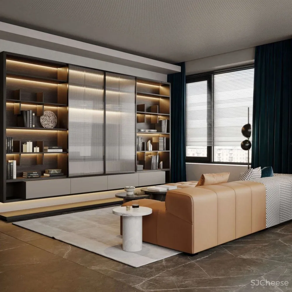 撞色高级灰私宅,彰显极简生活的至高美学!