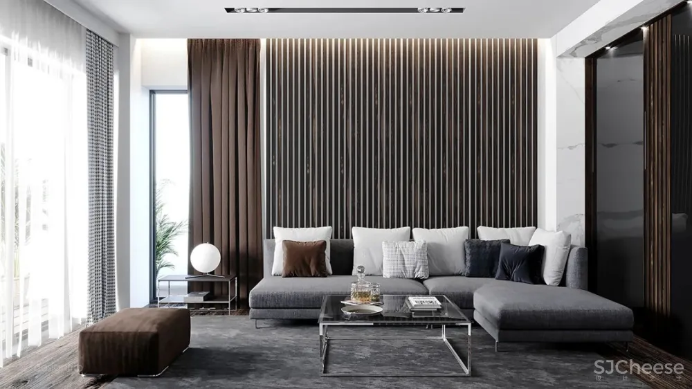 100个·轻奢系客厅设计