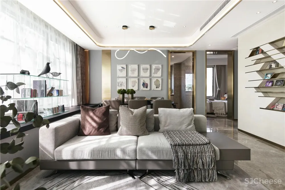 刘荣禄设计新作 雅奢空间设计,描绘都市新贵新生活