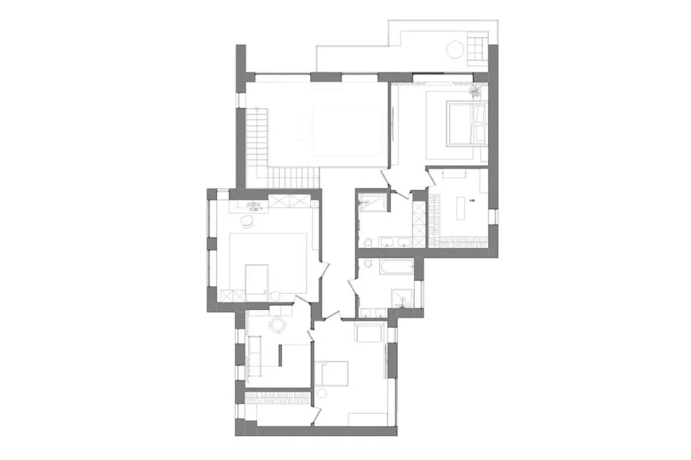 490㎡三层私人住宅,家的生活气质!