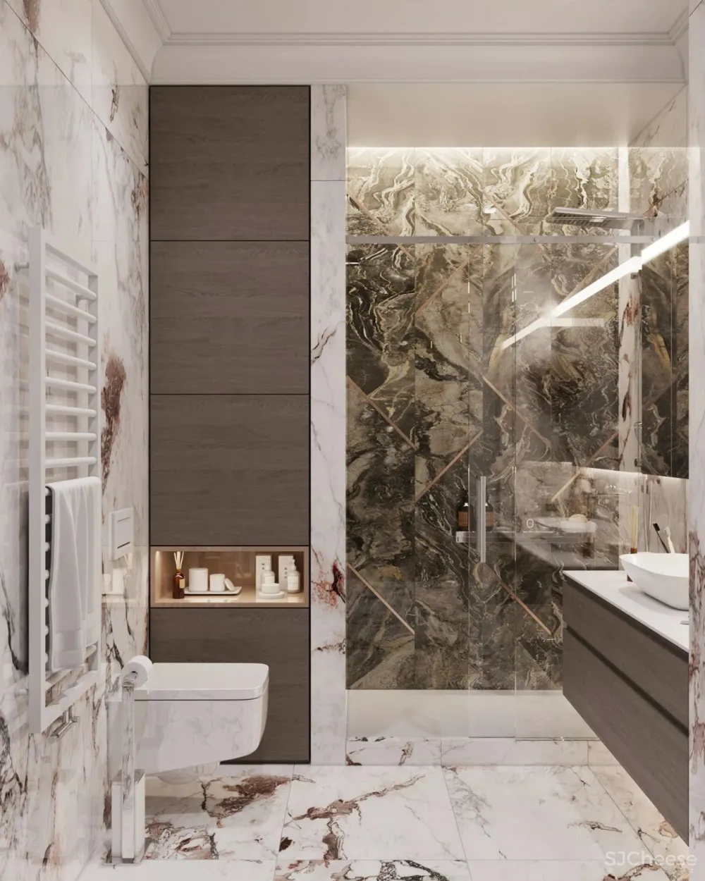 灰白 木色,尽显高雅知性!