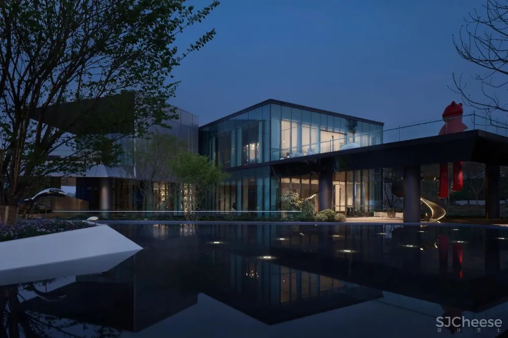 迪梵宜 × 九洲・云栖湖艺展中心:空间,在蔓延中生长