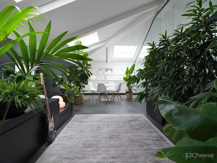 阁楼这样设计,秒变简约大平层!