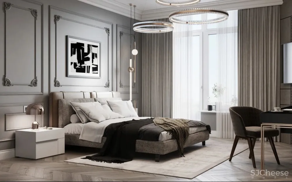 灰白 木色,尽显高雅知性!