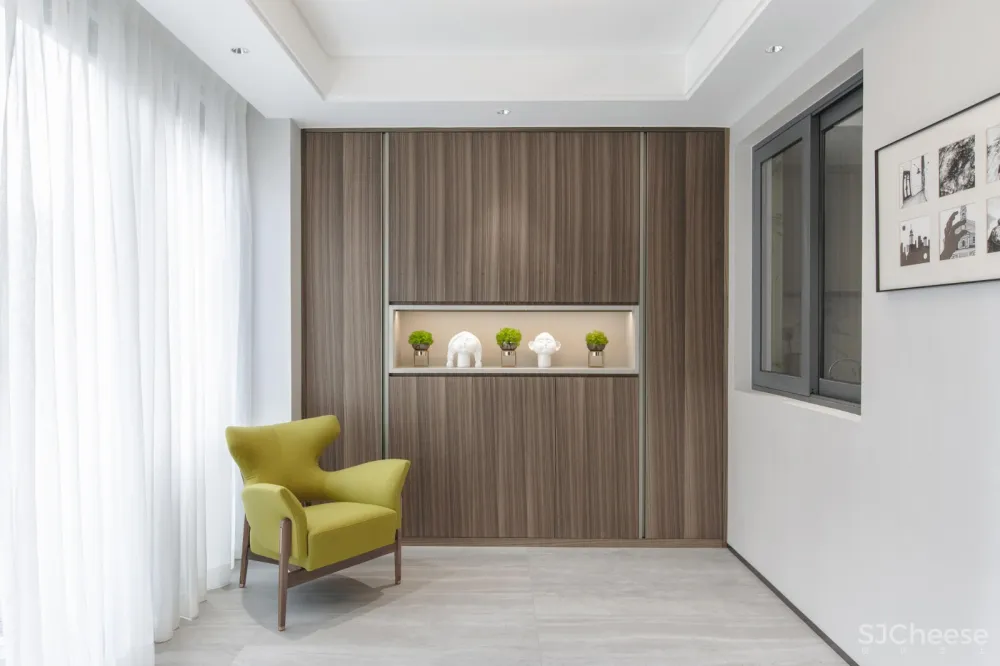 洛辰设计|星河丹堤私人府邸:依山湖林海而居 简单纯净是家应有的气质