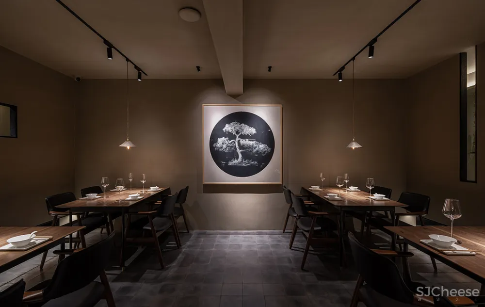 这样的餐厅设计,太有格调了!