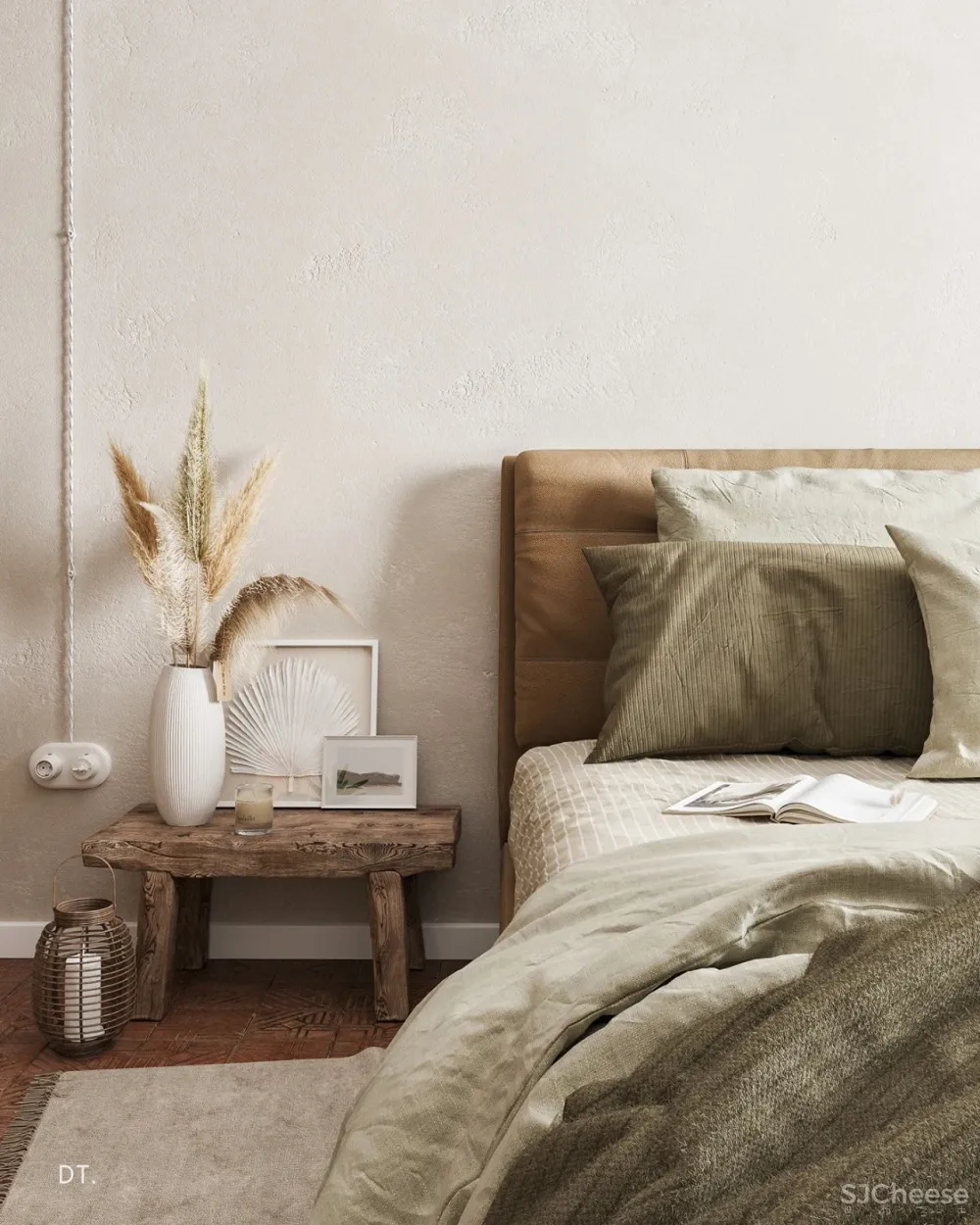 慵懒质朴空间,给予生活一份温柔