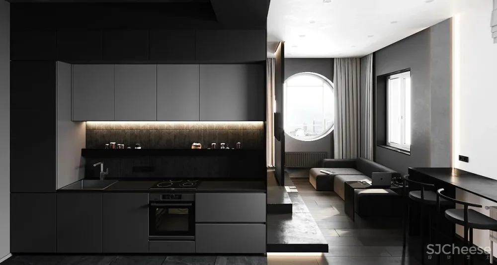 “逆天”隐藏式设计,让收纳隐于无形!