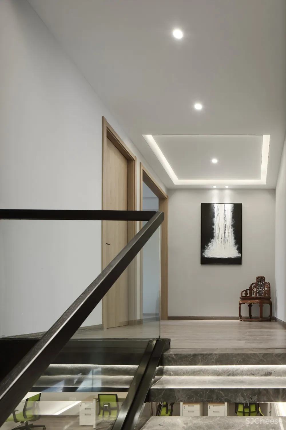 轻奢邂逅浪漫色彩，艺术视角诠释最美快印店! 史峰空间设计