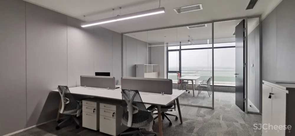 环境与空间 / 空间与人的.融合 - 国品乳业办公空间设计