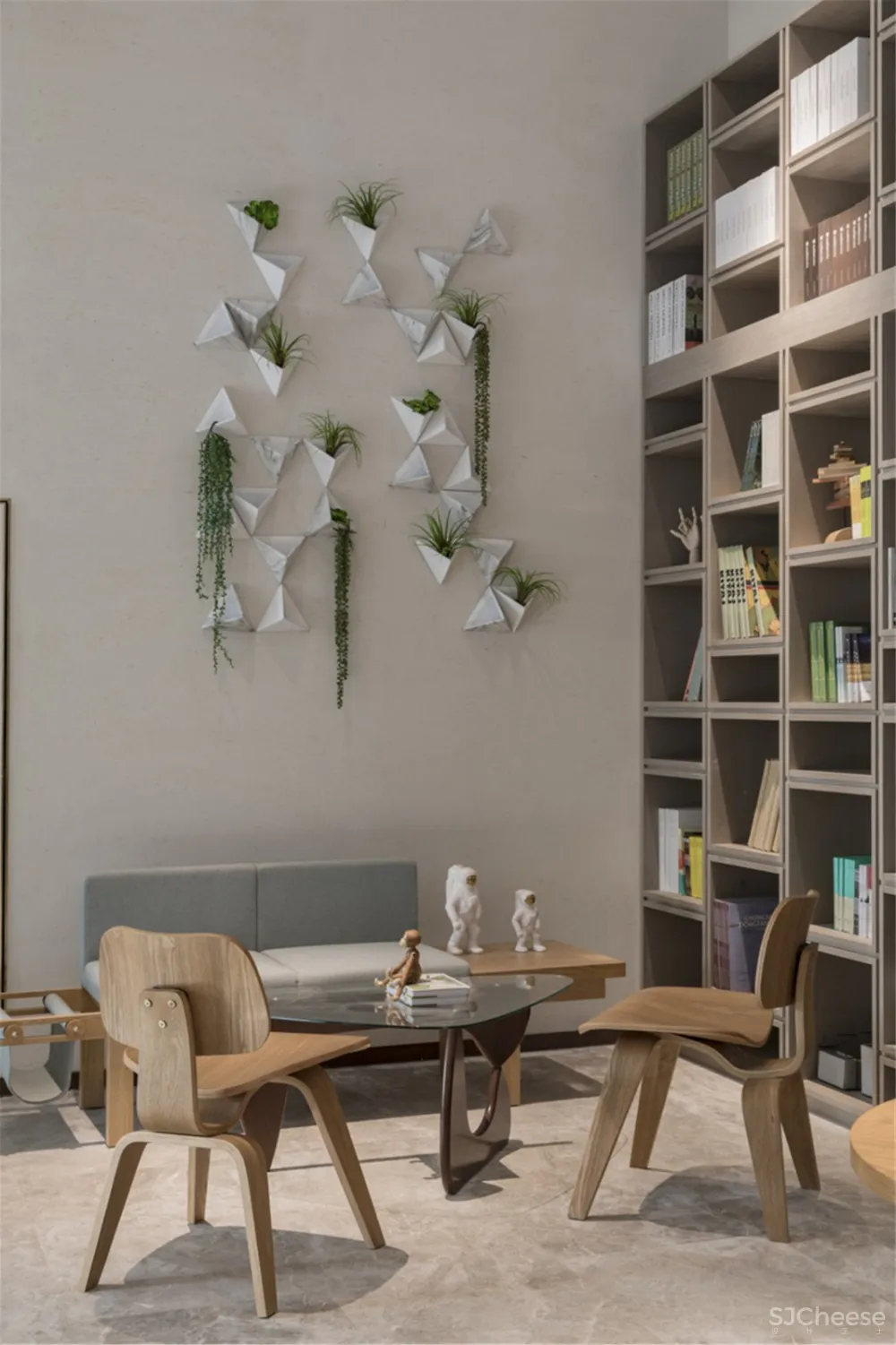 天使湾书咖会客厅 山房筑设计