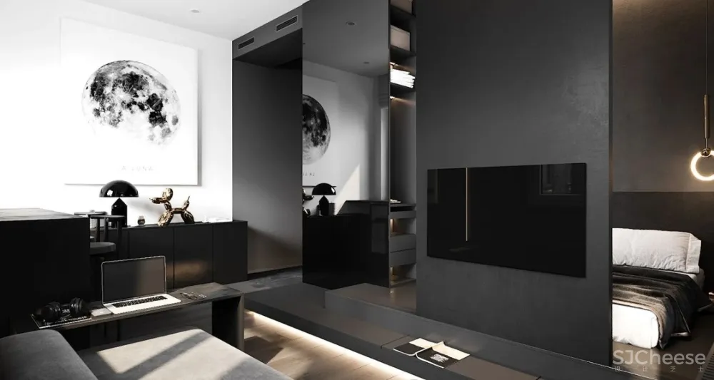 “逆天”隐藏式设计,让收纳隐于无形!