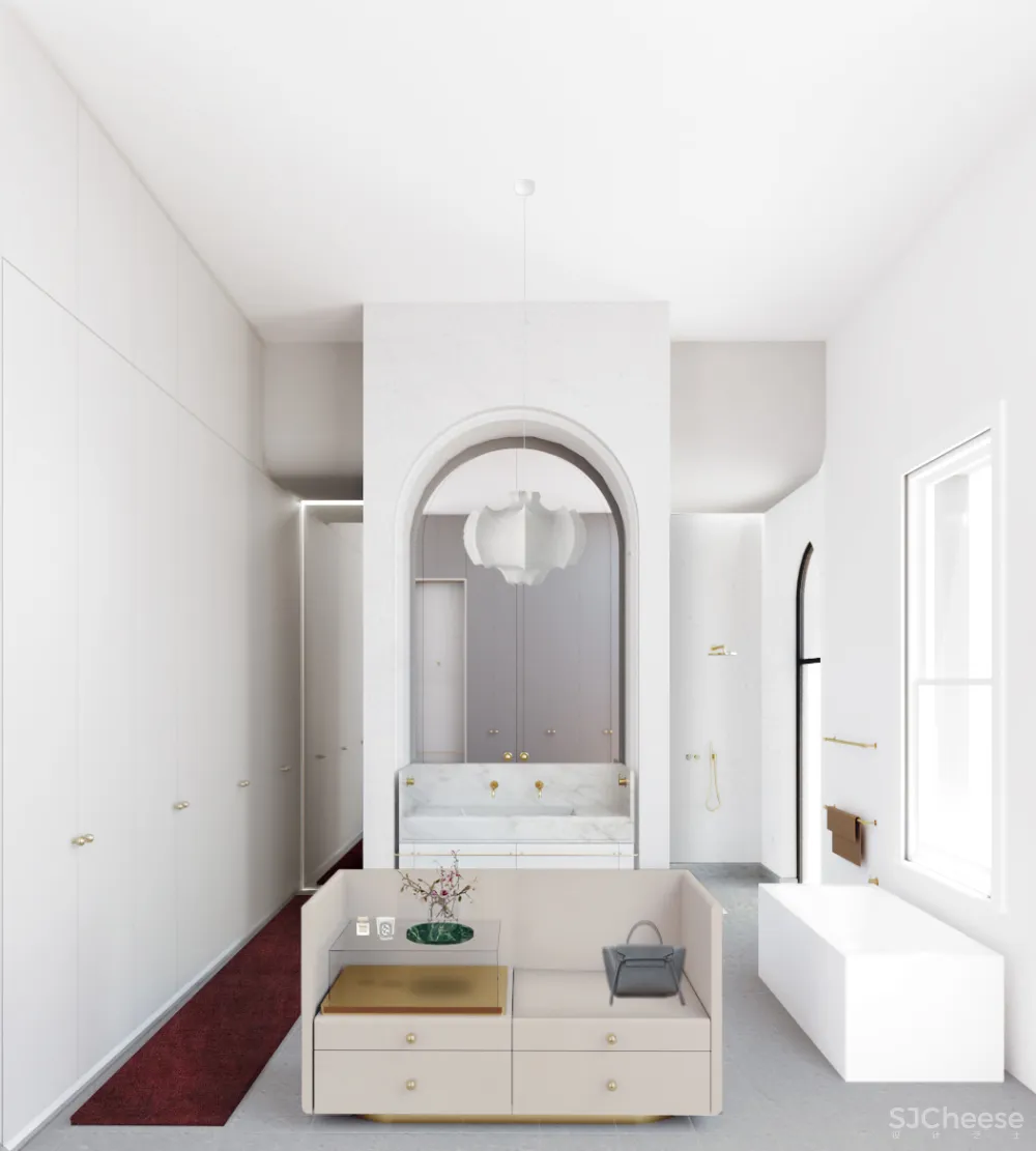 复古轻奢,拱形门让家更有腔调!