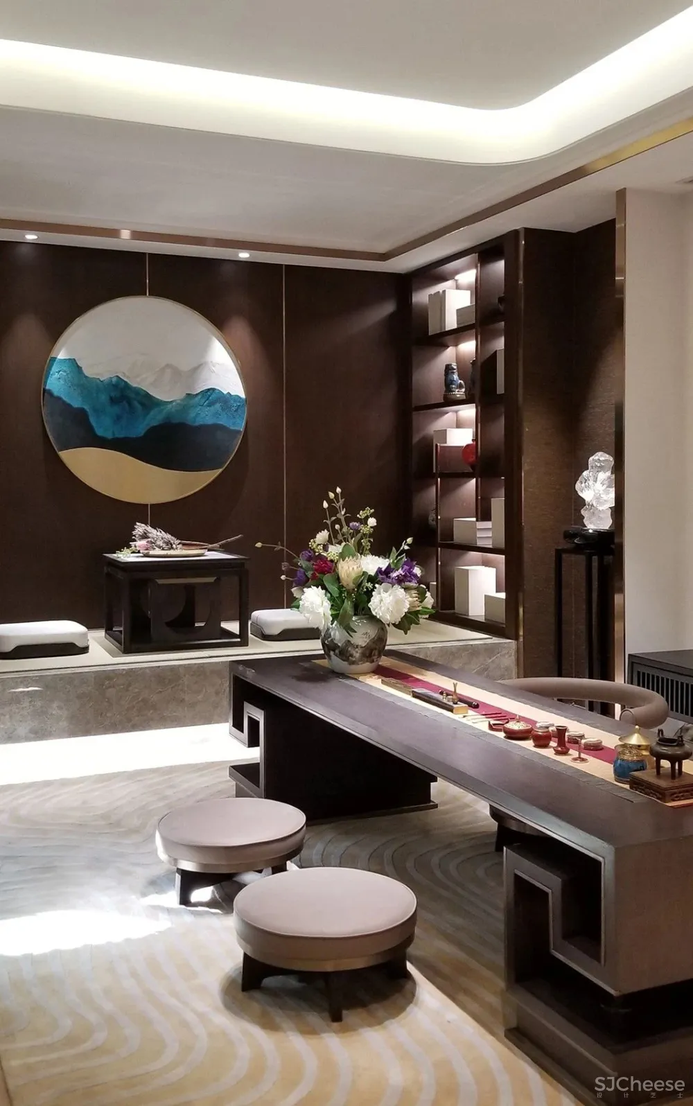 530㎡联排别墅,超美还是新中式!