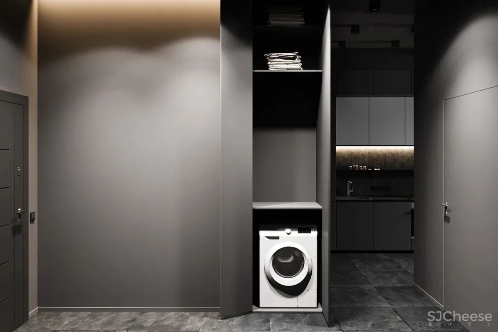 “逆天”隐藏式设计,让收纳隐于无形!