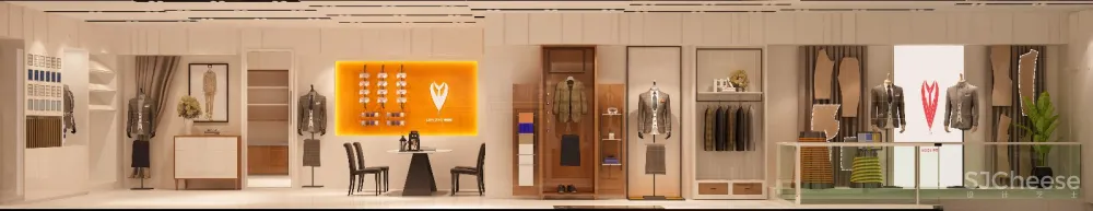 克莱因设计丨伟志高端男装品牌