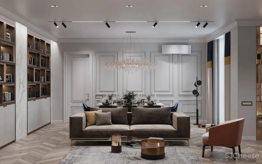 灰白 木色,尽显高雅知性!