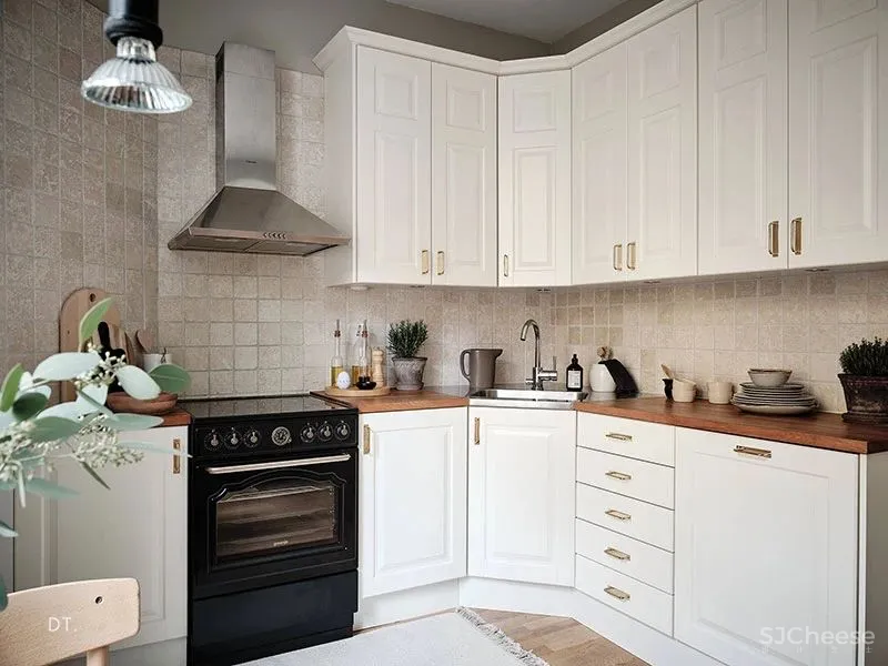 小户型·64㎡ 莫兰迪绿 原木公寓