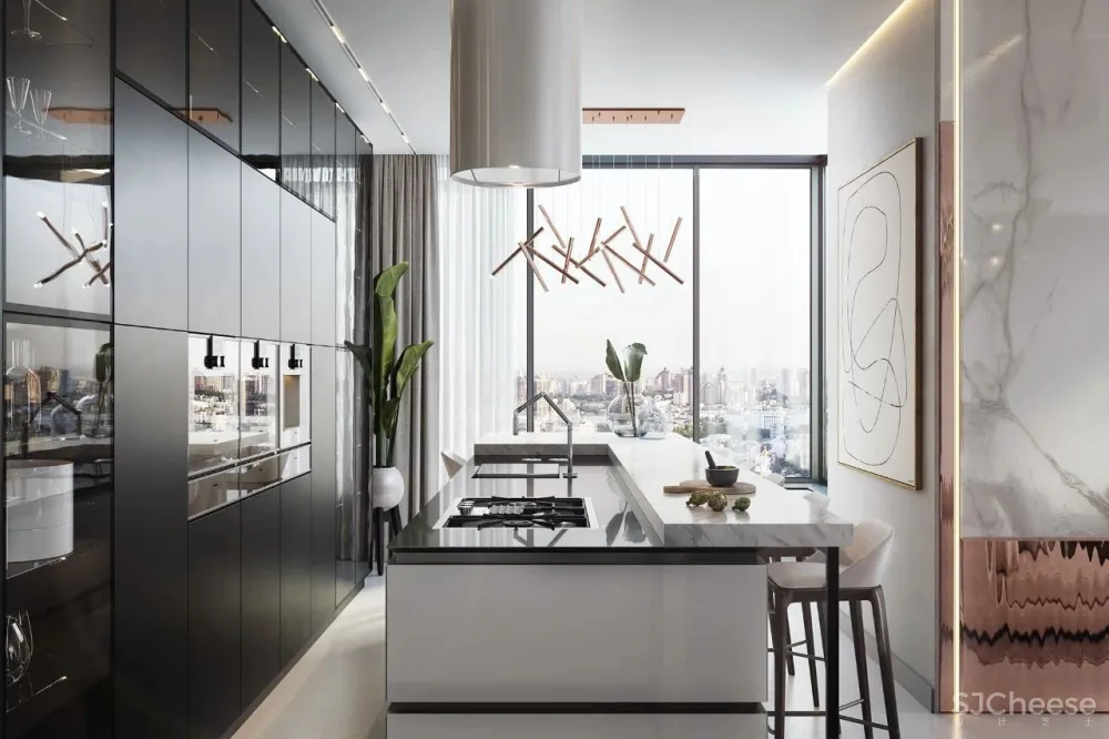 光有黑白灰太冷,试试这样搭配更出彩