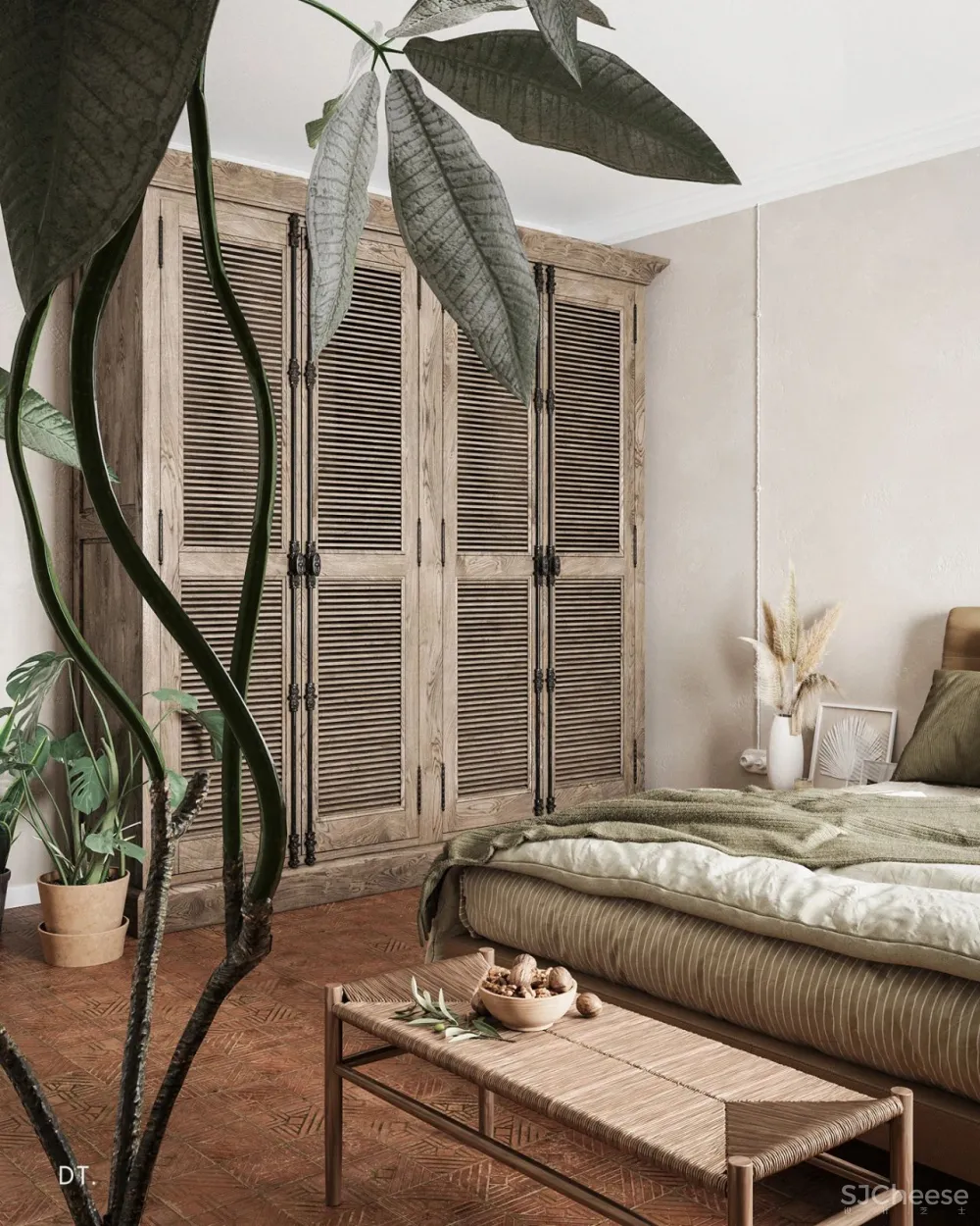 慵懒质朴空间,给予生活一份温柔