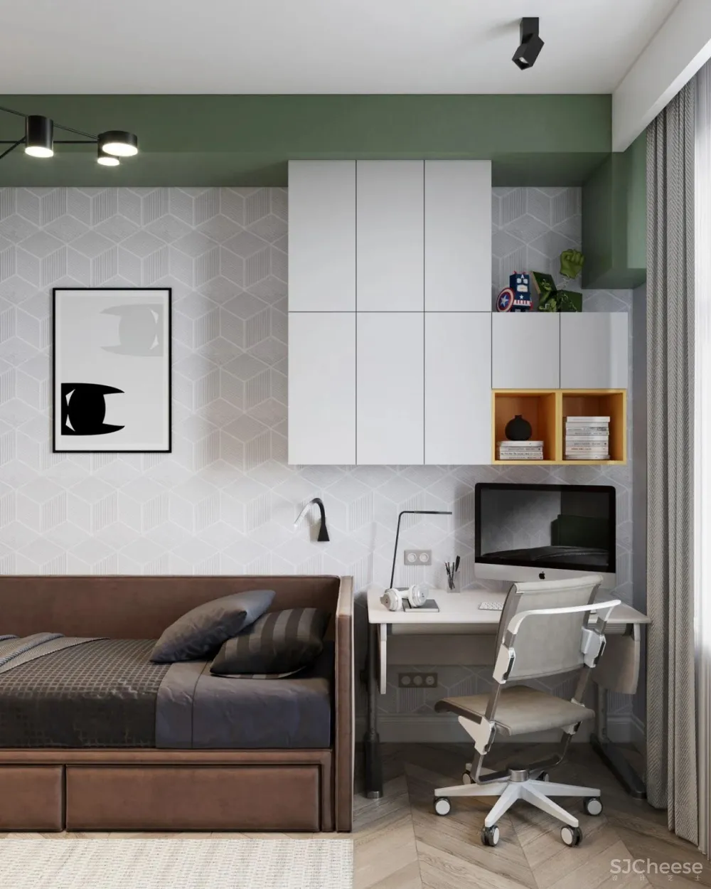 灰白 木色,尽显高雅知性!