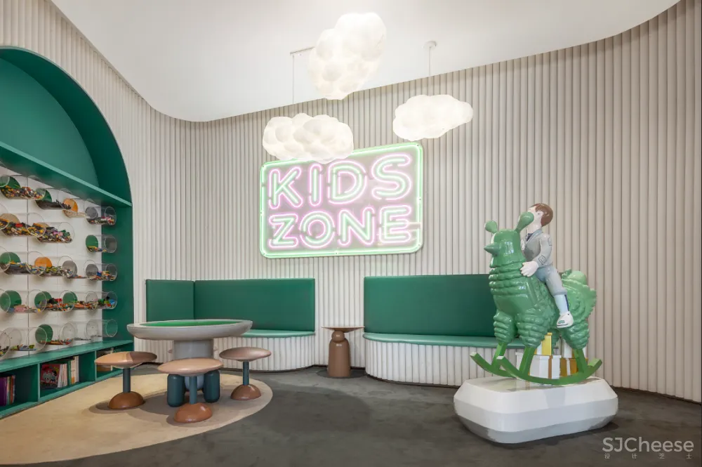 儿童区这样设计,让孩子爱上样板房、售楼处