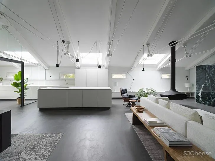 阁楼这样设计,秒变简约大平层!