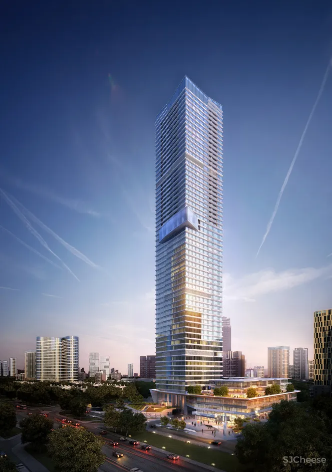 梁志天-梁景华硬装 葛亚曦软装 深圳侨城一号顶级豪宅 A户型304㎡E户型248㎡