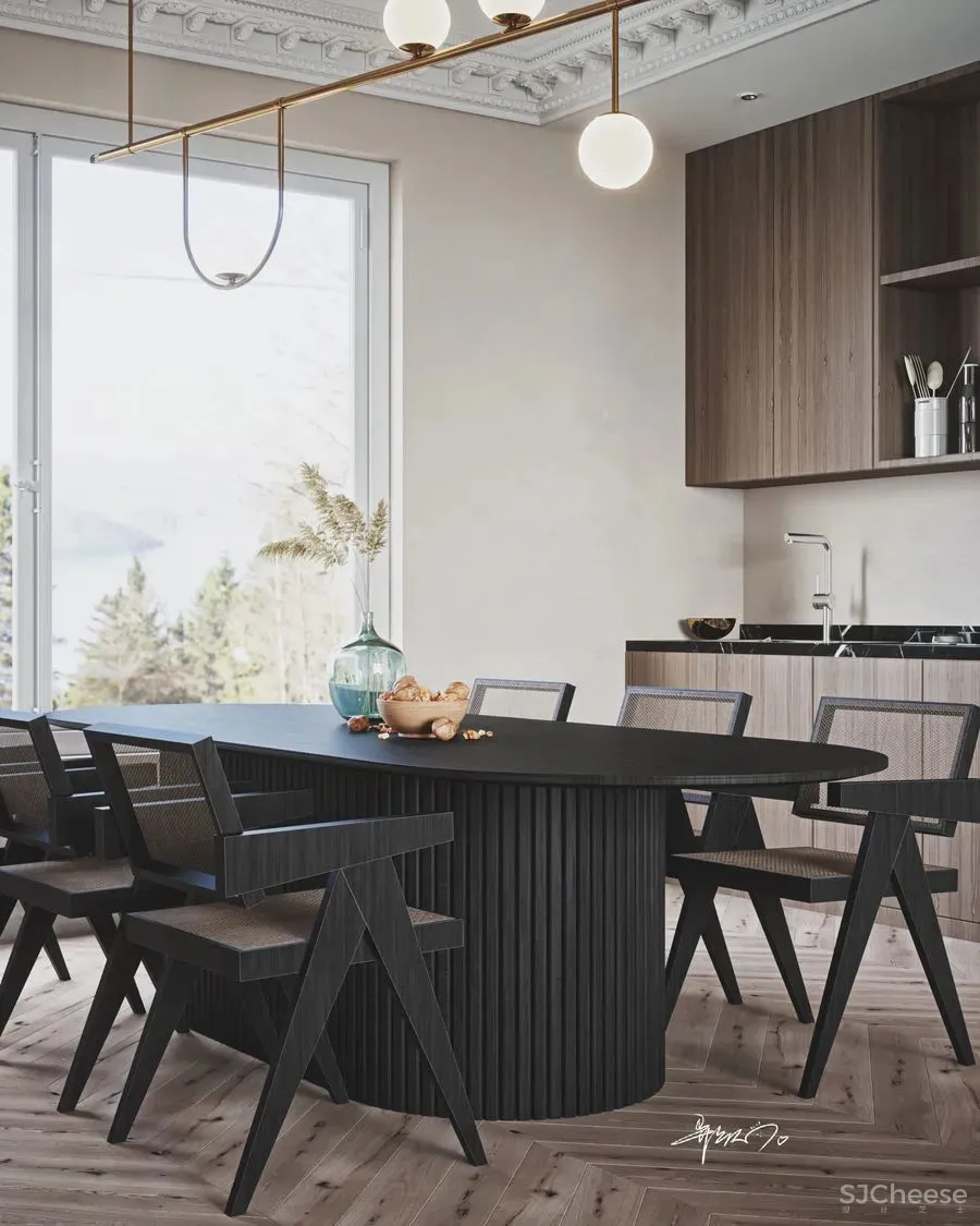 作品欣赏 简单质朴的客厅，给人宁静的感觉