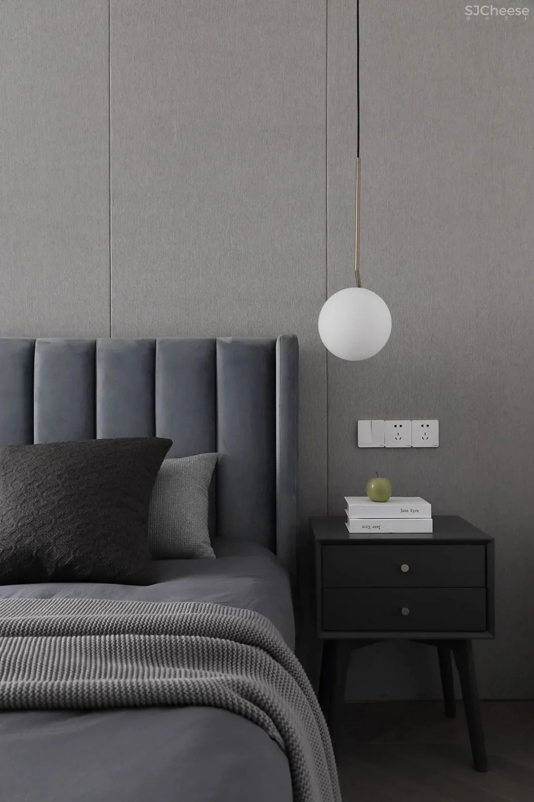 232㎡现代风的家,中西厨分离 隐形门,构建理性克制之美!