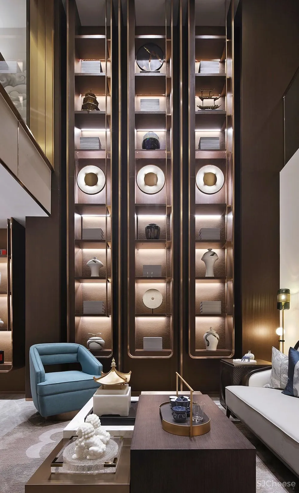 530㎡联排别墅,超美还是新中式!